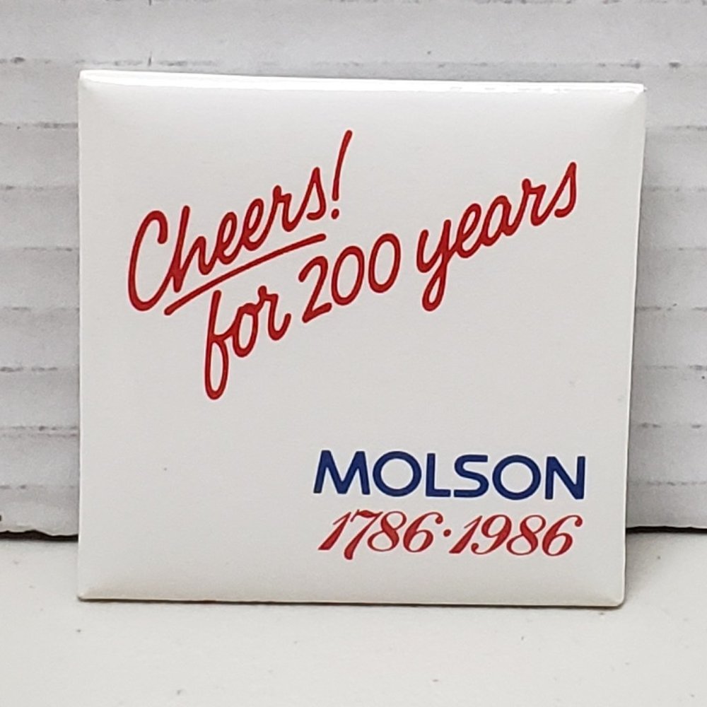 Molson 200th Anniversary Pin